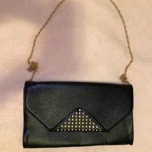 Black crossbody purse